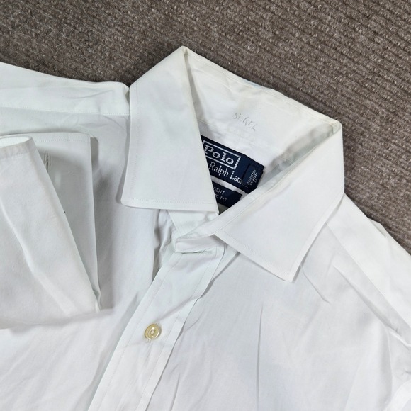 Polo Ralph Lauren Other - Polo Ralph Lauren Mens 16-33 White Regent Classic Fit French Cuff Dress Shirt